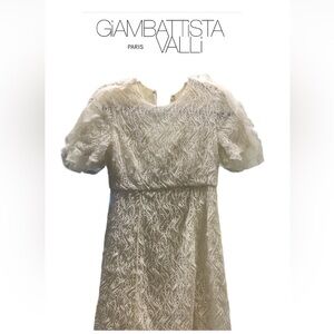 $2,250 White dress by designer GIAMBATTISTA VALLI